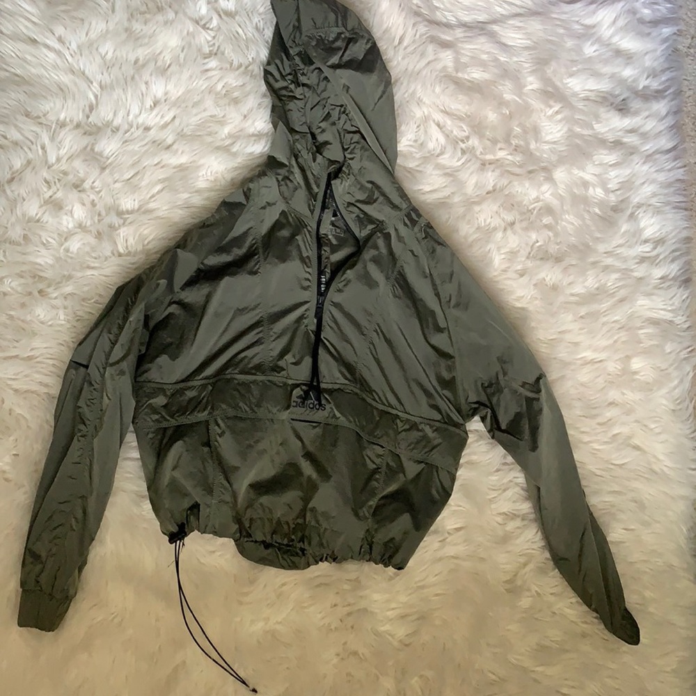 green adidas jacket